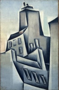 パリの家 作： Juan Gris